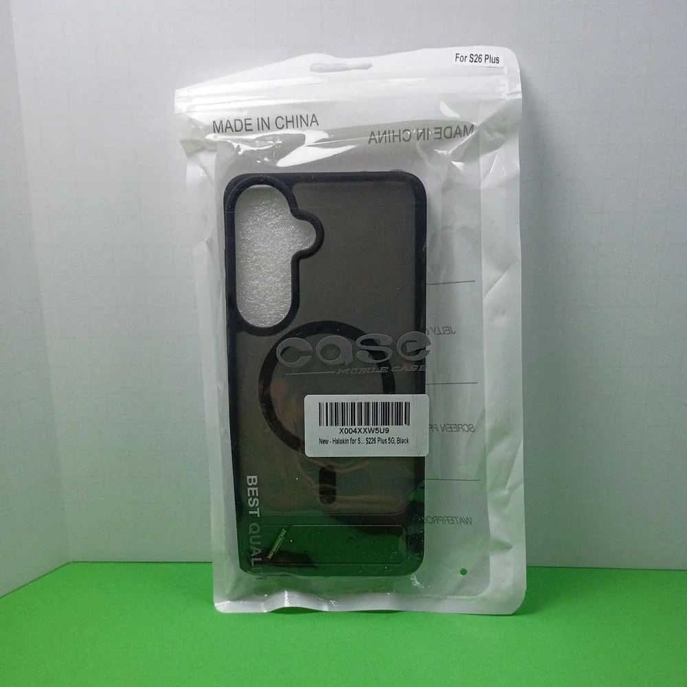 Samsung S26 Plus Black Case with Kick Stand New